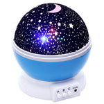 Star Night Light Rotating Projector Lamp for Kids - Smiley Giant