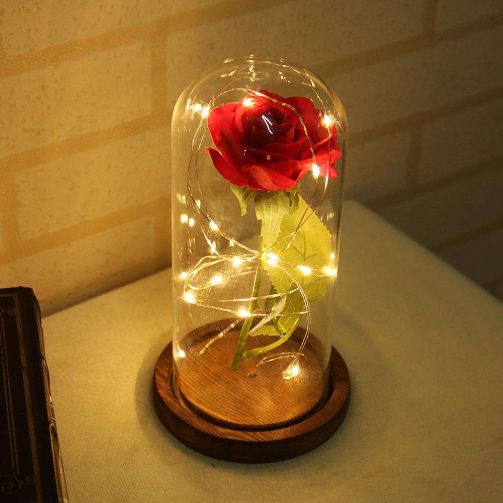 Enchanted LED Lover's Rose - Smiley Giant