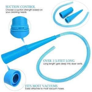 Lint Removal Vacuum Hose Attachment - Smiley Giant